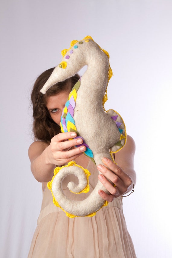 seahorse soft toy