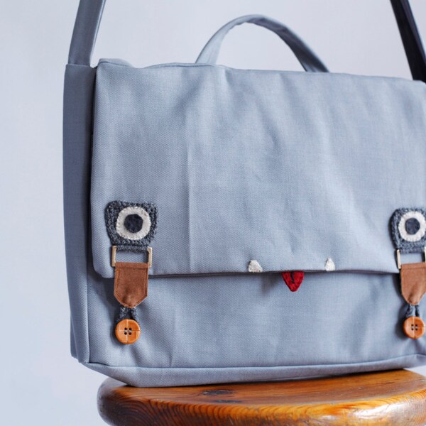 Messenger Bag Laptop Etsy