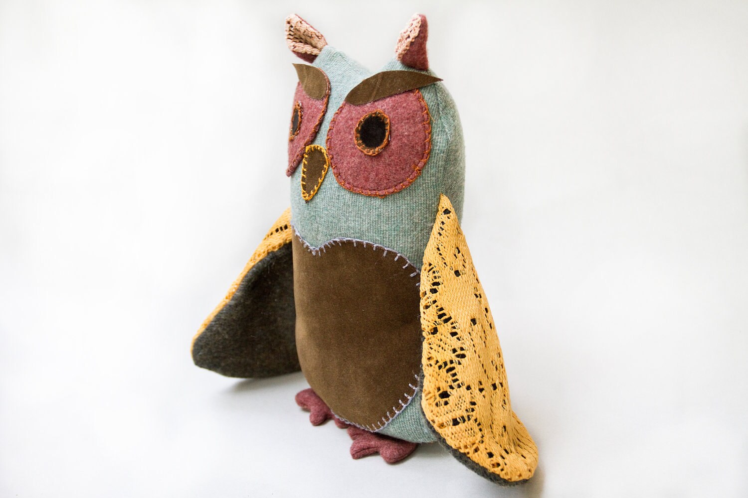 Owl Plush Stuffed Owl Stuffed Animal Owl Soft Toy Owl Toy Etsy