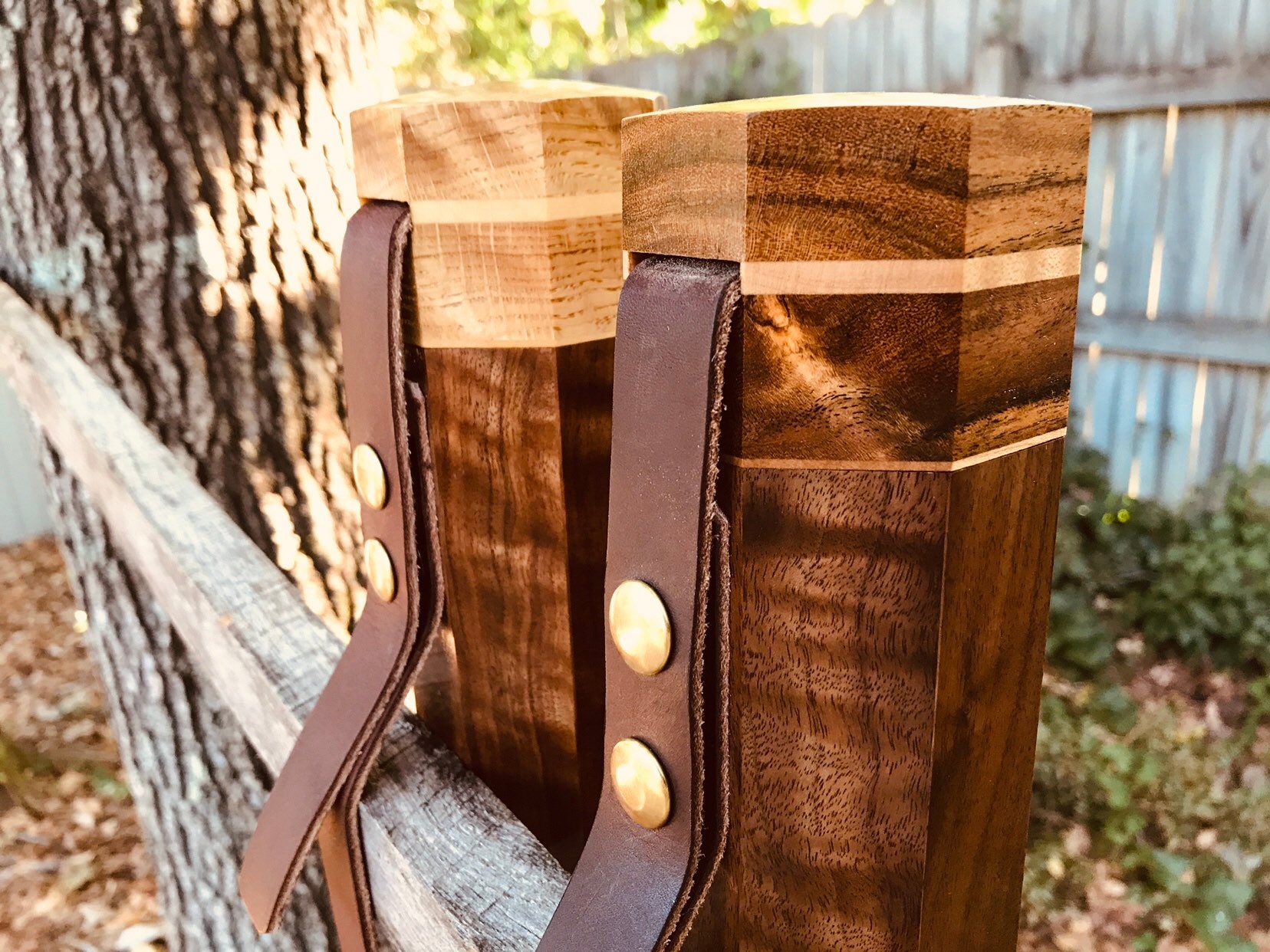 Rare- Curly Walnut Fly Fishing Case