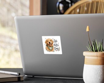 ¡Pegatina de la vida de los perros!