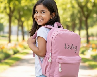 Personalized Corduroy Toddler Backpack – Embroidered Baby Bag
