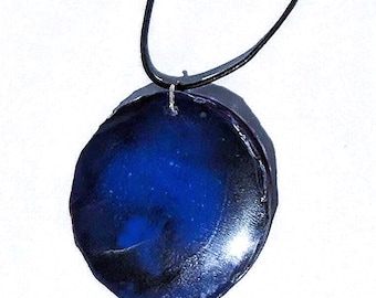 Galaxy Circles Earrings and Pendants – Celestial Art Jewelry
