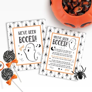 Booed Signs Printable Booed Signs We #39 ve Been Booed Etsy