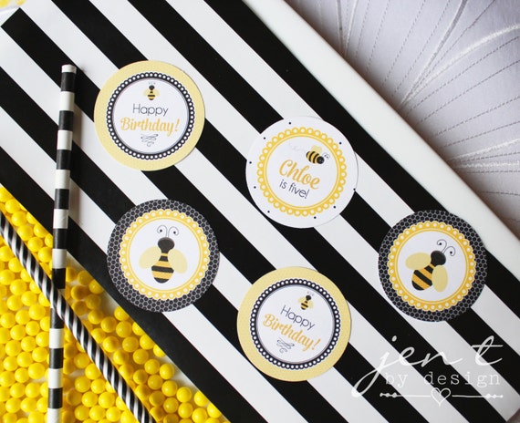 Bumble Bee Party Toppers Il_570xn