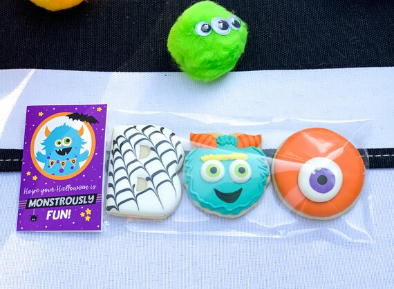 Halloween Treat Labels | Monster Treat Labels | Monster Halloween Party | Monster Favor Tags | Halloween Favor Tags | Halloween Treat Tags Il_570xn