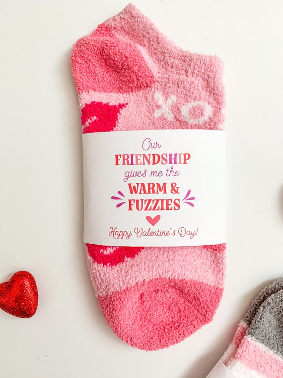 Valentine Sock Tags | Printable Valentine Tags | Sock Valentines | Valentines Day Tags | Printable Valentines | Sock Valentine Tags Il_570xn