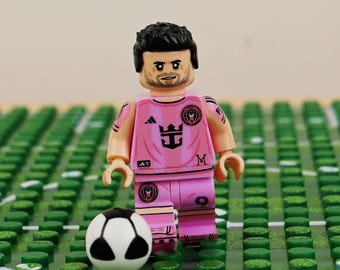Luis Suárez Minifigure – Soccer Warrior, ABS Building Toy (Birthday Gift)