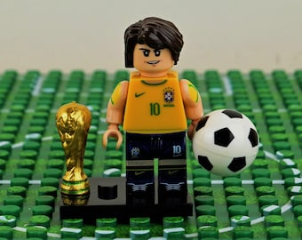 MOC-- Kaká - Minifigure, Brick Toy Play, Lego Compatible, Childrens Day Gift, AC Milan Legend