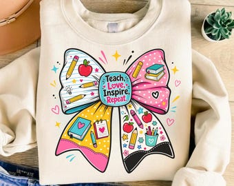 Teacher PNG & SVG Designs | Boho Classroom Graphics, Inspirational Quotes Back to School Sublimation