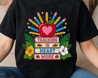 Design PNG et SVG pour la reconnaissance des enseignants | Vie d'enseignant bohème | Enseigner, aimer, inspirer | Sublimation arc-en-ciel