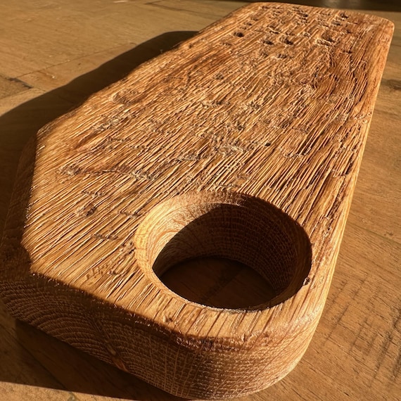 Handmade White Oak Serving Board | Rustic Charcuterie Board