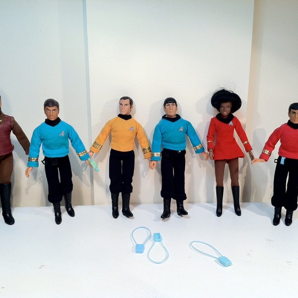 Mego Star Trek Action Figures - 1974.