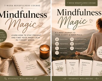 Manuale di mindfulness di 7 settimane / Cura di sé, sollievo dall'ansia, sfida per il benessere (PDF)