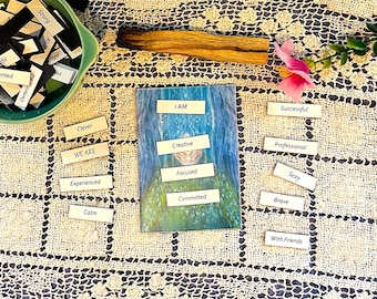 Positive Thinking Fridge Poetry, Professional Affirmation Magnets