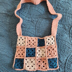 Crocheted Cross-Body Bag
