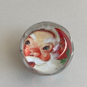 Santa Claus Ring - Vintage Santa - Santa Claus - Christmas Ring - Santa Jewelry - Santa Claus Jewelry - Ring - Christmas Jewelry