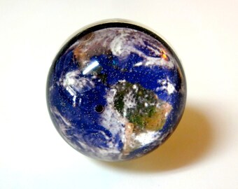 Earth Ring - Planet Earth Jewelry - Space Ring - Earth Day - Out of this World - Photo Ring - Earth - Solar System - Globe Ring - NASA