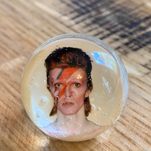 David Bowie Ring - David Bowie Jewelry - Ziggy Stardust Ring - Ziggy Stardust Jewelry - David Bowie - Ring - Photo Ring - Rock Star Ring