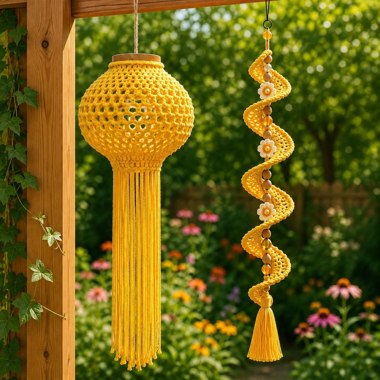 Boho Twisted Wind Spinner