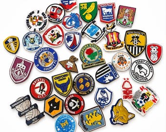 Football Croc Charm Shoes Charms Jibbitz - Pick Your Club A-N