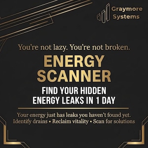 Energy Scanner: Find Your Hidden Energy Leaks in 1 Day – Notion Template