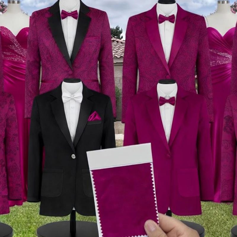 Raspberry Color Dresses - Etsy