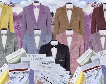 Elke aangepaste kleur of patroon Smokingblazer Suitux