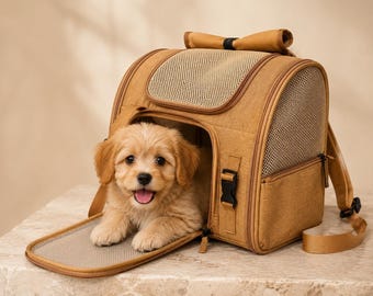 Erweiterbarer Katzenrucksack, tragbare Reisetasche für Haustiere, faltbarer Hundeträger, fluglinienfreundlicher Katzenrucksack, Haustierträger mit großer Kapazität