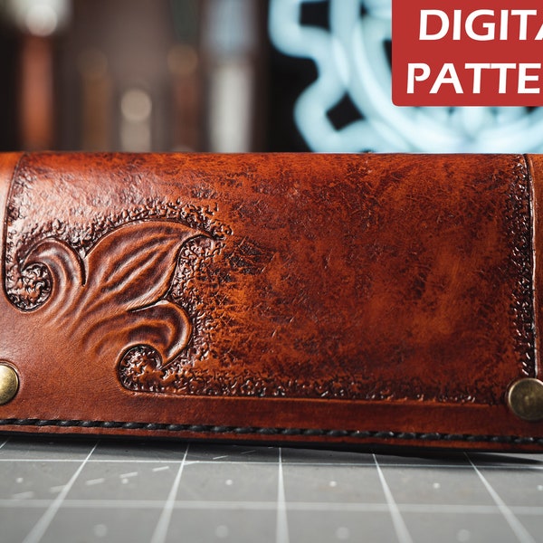 Leather Tobacco Pouch - DIGITAL PDF PATTERN