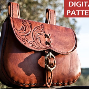 Historische Gürteltasche - DIGITALES PDF-MUSTER