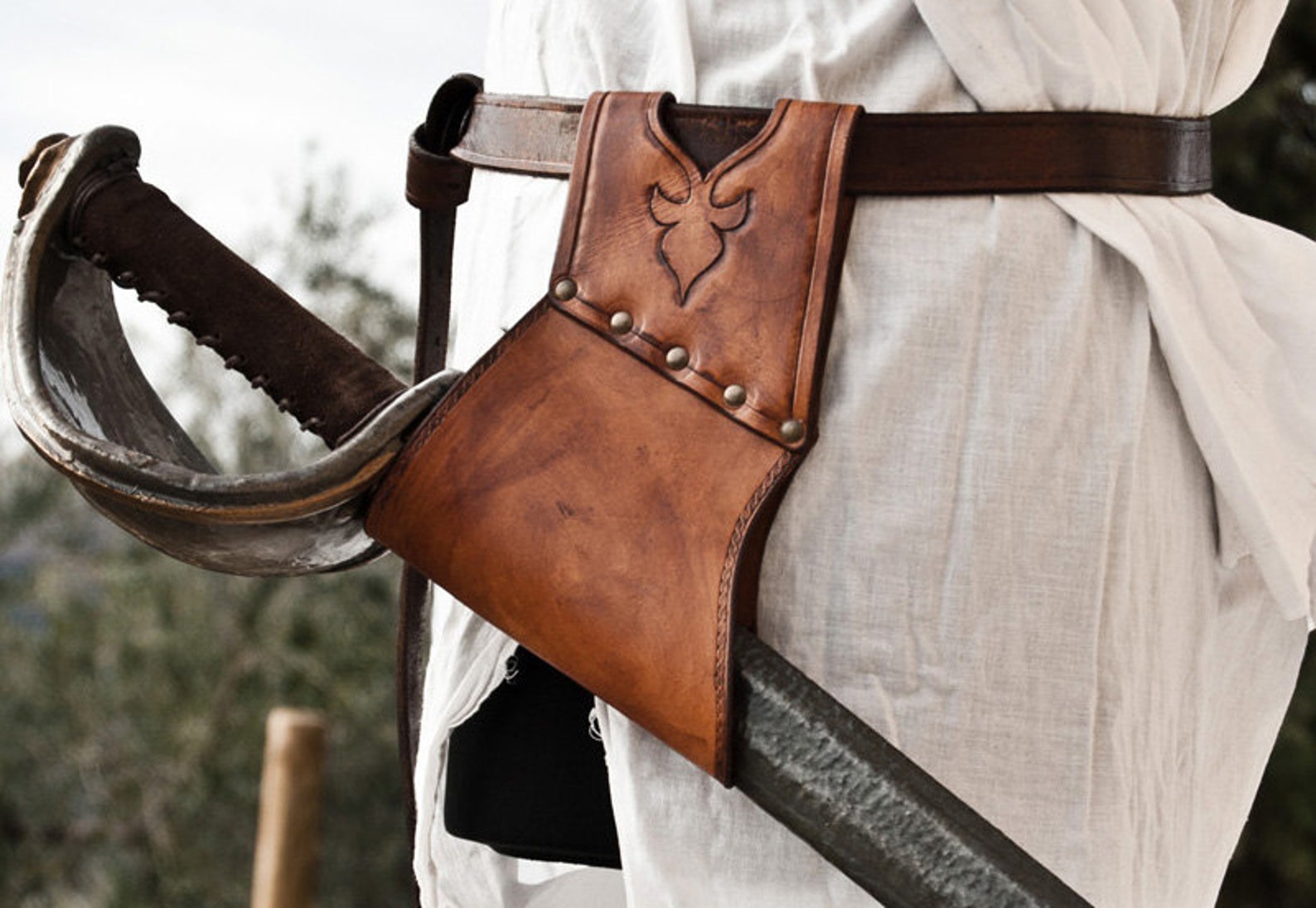 Larp Sword Holster Etsy