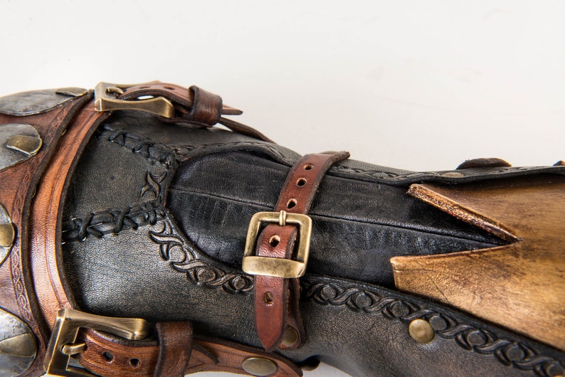 Leather Armored Gauntlet DIGITAL PDF PATTERN Etsy