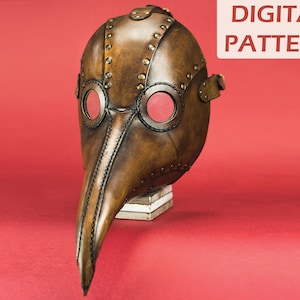Plague Doctor Mask - DIGITAL PDF PATTERN