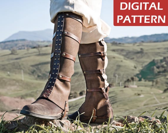 Rawhide Gaiters DIGITAL PDF PATTERN Etsy