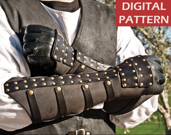 Råhudstöd med handskydd - DIGITALT PDF-MÖNSTER