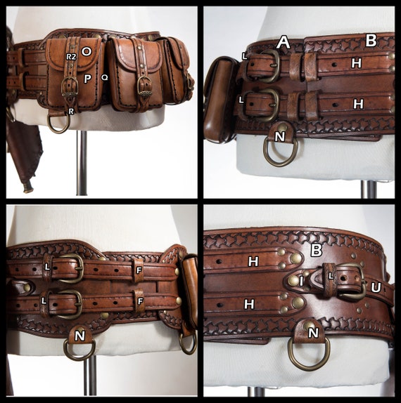 Steampunk Utility Belt - DIGITAL PDF PATTERN - - Etsy display picture 2