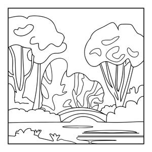 Cozy Hygge Coloring Book | 91 Pages Relaxing Home Scenes (Digital PDF Download) image 17