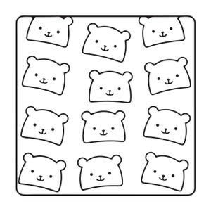 100 mysiga målarbilder med rymden | Djärva enkla kawaii-mönster (digital nedladdning) bild 4