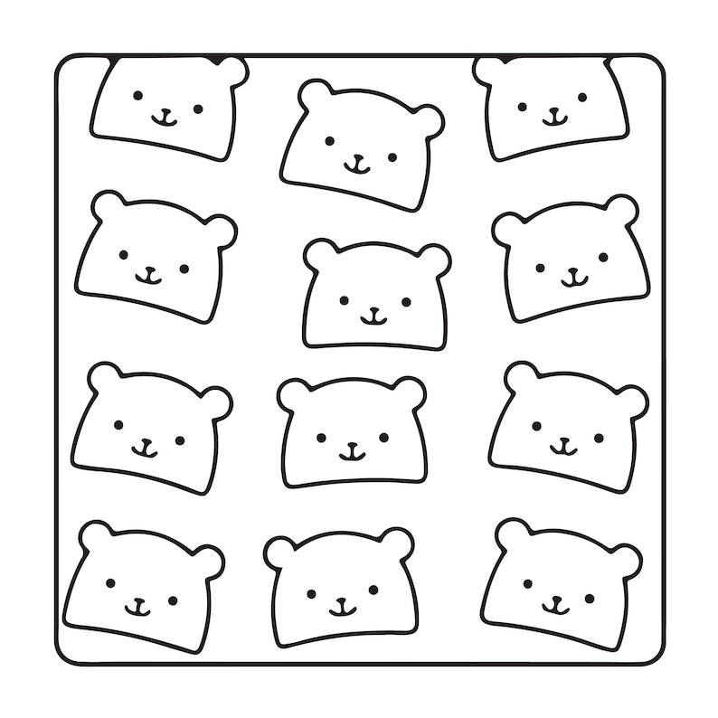 100 mysiga målarbilder med rymden | Djärva enkla kawaii-mönster (digital nedladdning) bild 4