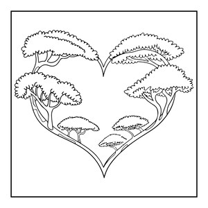 Libro para colorear "Hygge acogedor" con temática de naturaleza, 128 páginas, escenas sencillas y llamativas para adultos (descarga digital). imagen 6