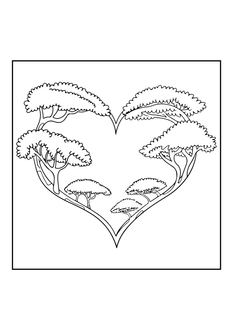 Libro para colorear "Hygge acogedor" con temática de naturaleza, 128 páginas, escenas sencillas y llamativas para adultos (descarga digital). imagen 6