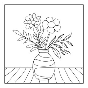 Cozy Hygge Coloring Book | 91 Pages Relaxing Home Scenes (Digital PDF Download) image 14