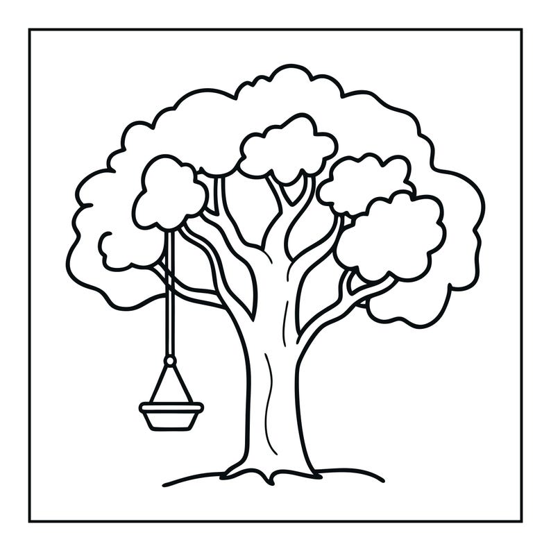 Livre de coloriage de 63 pages sur les objets du quotidien, motifs simples et audacieux (téléchargement numérique) image 20
