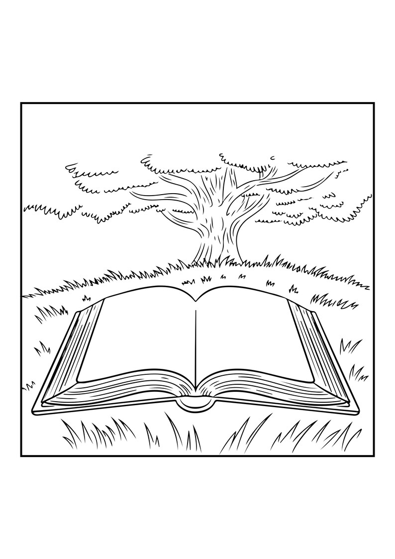 Libro para colorear "Hygge acogedor" con temática de naturaleza, 128 páginas, escenas sencillas y llamativas para adultos (descarga digital). imagen 5
