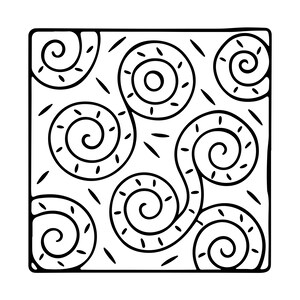 Bold Floral Pattern Coloring Book | 130 Pages, Adult Relaxation (Digital Download) image 5