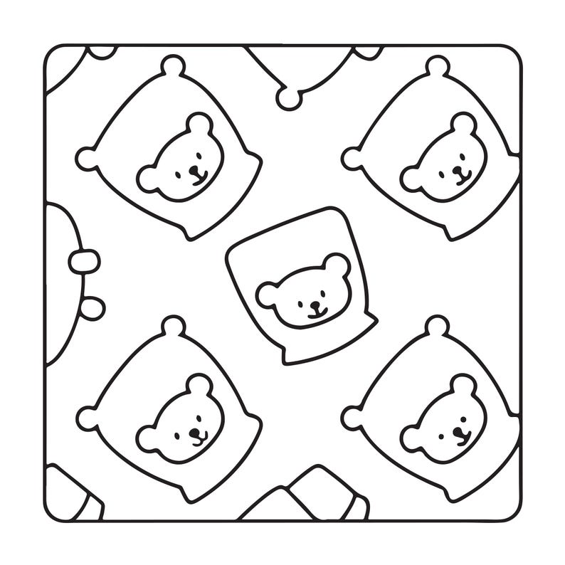 100 mysiga målarbilder med rymden | Djärva enkla kawaii-mönster (digital nedladdning) bild 3