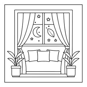 Cozy Kitchen Coloring Book | 108 Bold Easy Pages (Digital PDF) Bild 13