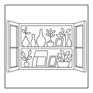Libro para colorear "Hygge acogedor" con temática de naturaleza, 128 páginas, escenas sencillas y llamativas para adultos (descarga digital). imagen 18