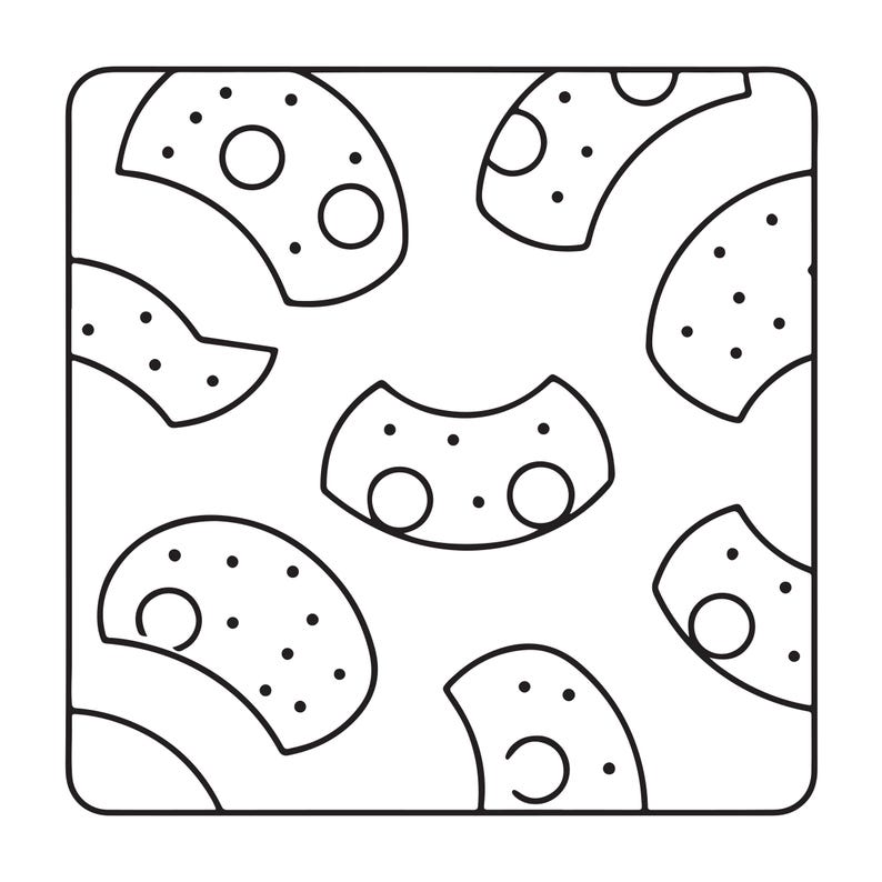 100 mysiga målarbilder med rymden | Djärva enkla kawaii-mönster (digital nedladdning) bild 12
